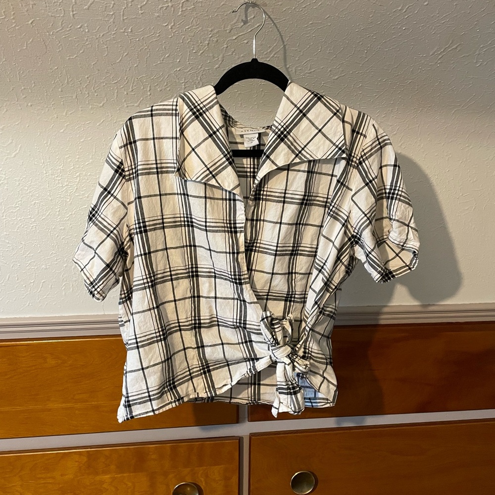 Wrap around blouse